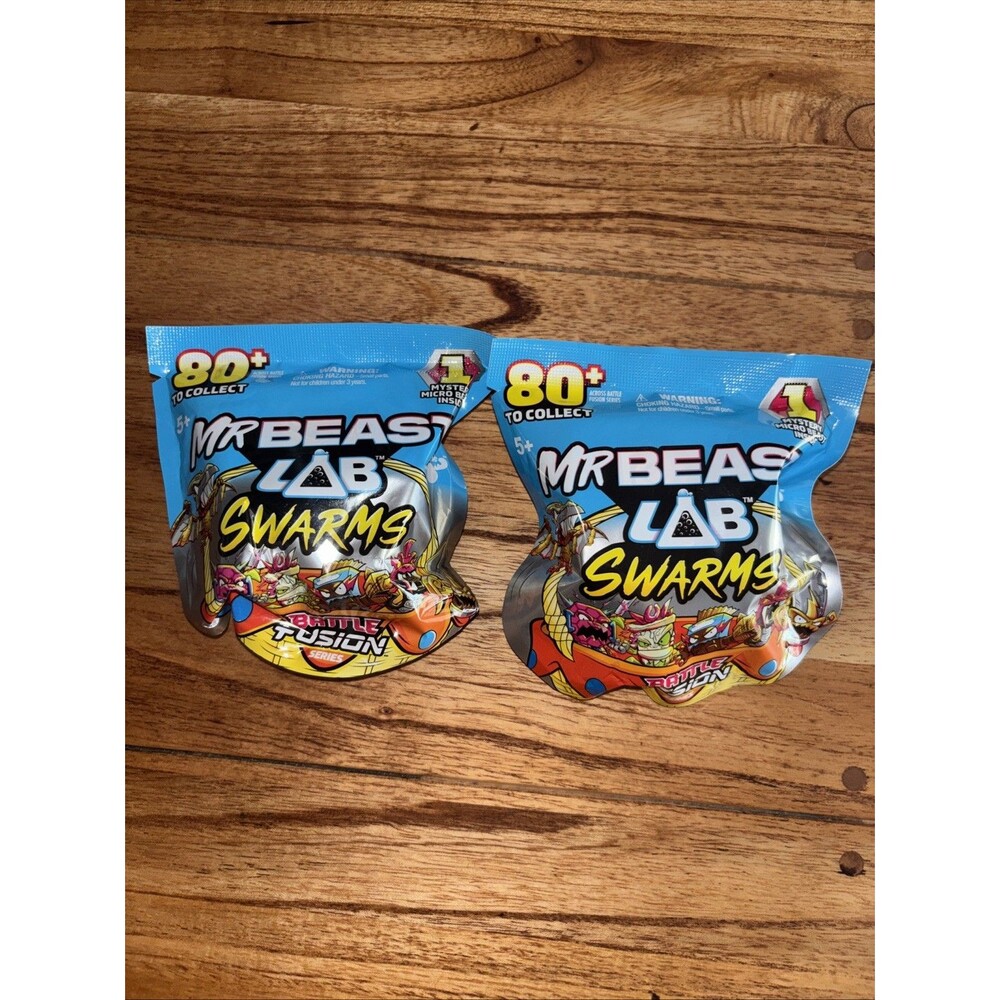 Mr Beast Lab Swarms Battle Fusion Series Set Of 2